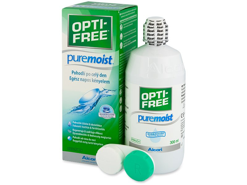 Otopina OPTI-FREE PureMoist 300 ml  - Otopina za čišćenje