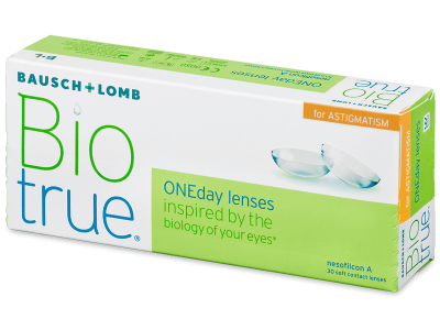 Biotrue ONEday for Astigmatism (30 komada leća) - Torične kontaktne leće