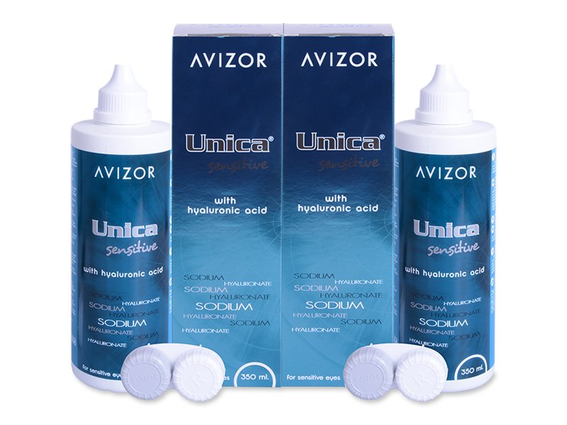 Otopina Avizor Unica Sensitive 2x350 ml - Ekonomično duplo pakiranje otopine