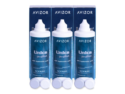 Otopina Avizor Unica Sensitive 3x350 ml 
