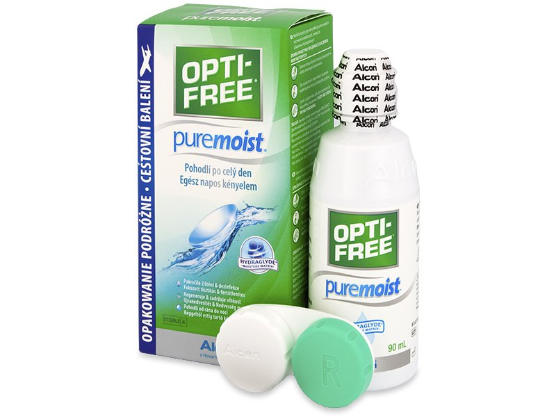 Otopina Opti-Free PureMoist 90 ml - Otopina za čišćenje