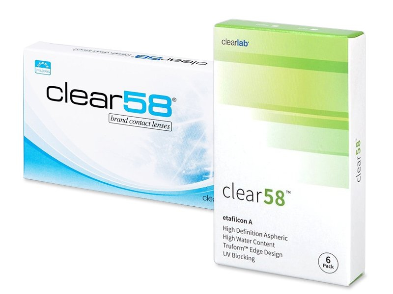 Clear 58 (6 kom leća) - Dvotjedne kontaktne leće