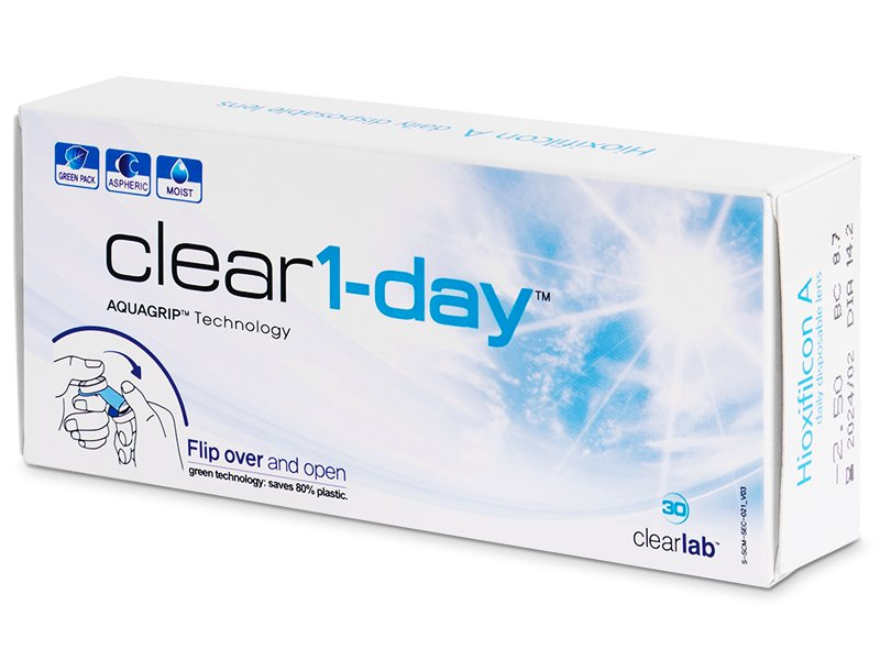 Clear 1-Day (30 kom leća) - Jednodnevne kontaktne leće