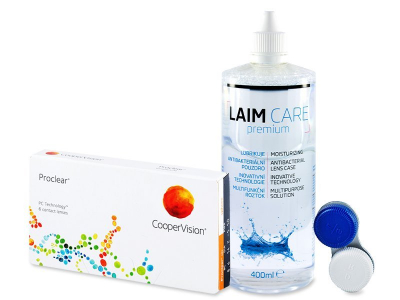 Proclear Compatibles Sphere (6 kom leća) + Laim-Care 400 ml