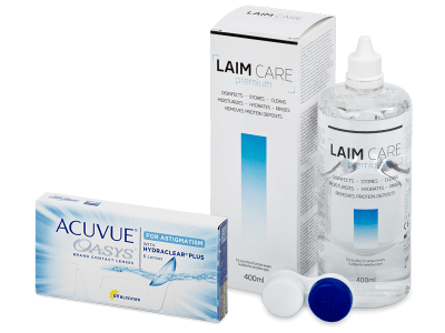 Acuvue Oasys for Astigmatism (6 kom leća) + Laim-Care 400 ml
