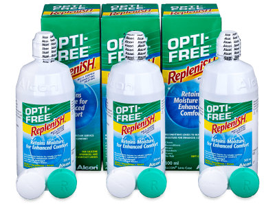 Otopina Opti-Free RepleniSH 3 x 300ml  - Economy 3-pack 