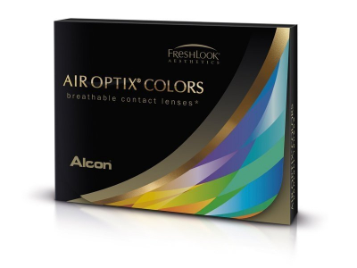 Air Optix Colors - Brown - bez dioptrije (2 kom leća) - Kontaktne leće u boji