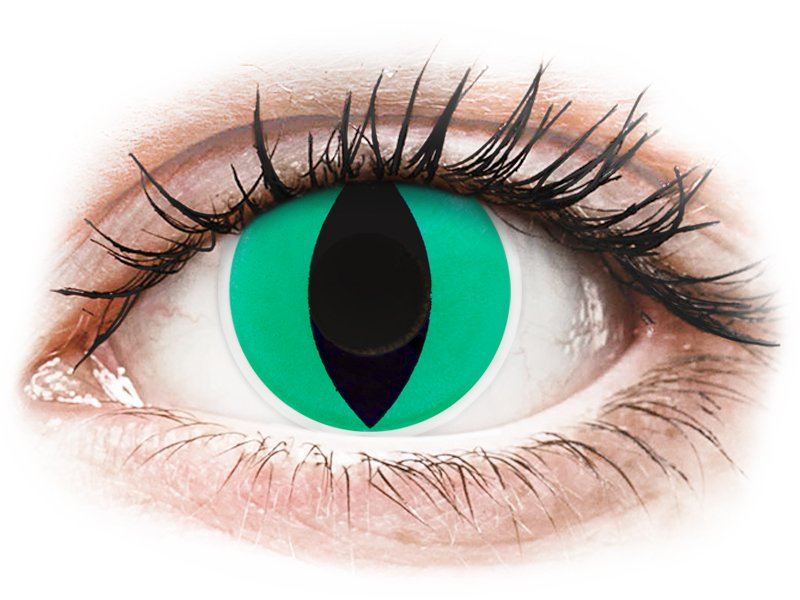 ColourVUE Crazy Lens - Anaconda - bez dioptrije (2 kom leća) - Kontaktne leće u boji