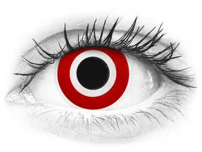 ColourVUE Crazy Lens - Bulls Eye - bez dioptrije (2 kom leća)