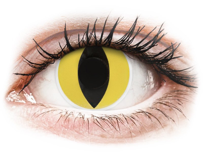 ColourVUE Crazy Lens - Cat Eye - bez dioptrije (2 kom leća) - Kontaktne leće u boji