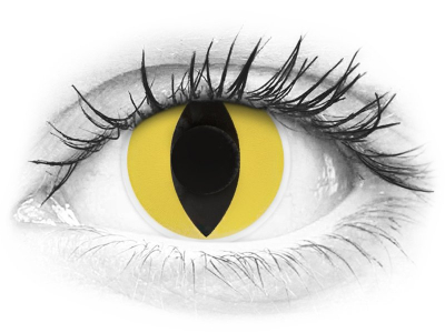 ColourVUE Crazy Lens - Cat Eye - bez dioptrije (2 kom leća)