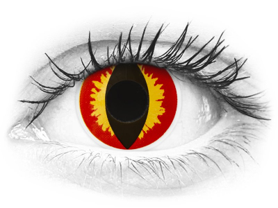 ColourVUE Crazy Lens - Dragon Eyes - bez dioptrije (2 kom leća)