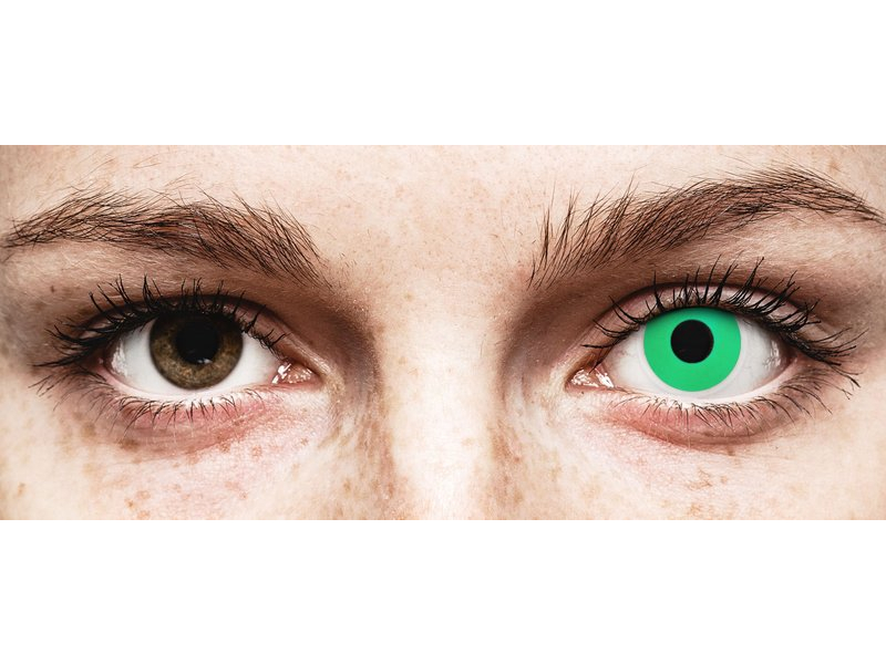 ColourVUE Crazy Lens - Emerald (Green) - bez dioptrije (2 kom leća)