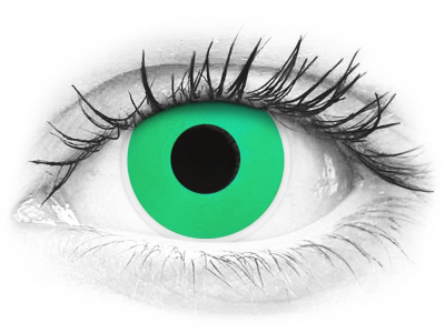 ColourVUE Crazy Lens - Emerald (Green) - bez dioptrije (2 kom leća)