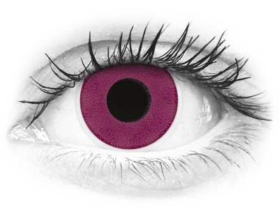 ColourVUE Crazy Lens - Purple - bez dioptrije (2 kom leća)