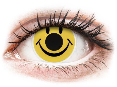 ColourVUE Crazy Lens - Smiley - bez dioptrije (2 kom leća)