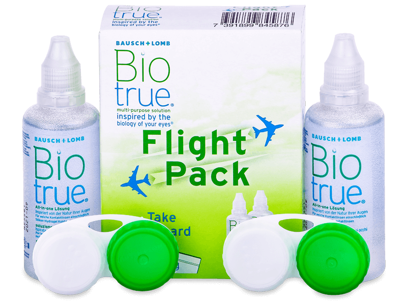 Otopina Biotrue Flight Pack 2 x 60 ml - Ponuda paketa