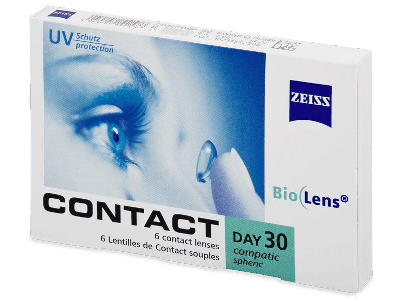 Carl Zeiss Contact Day 30 Compatic (6 kom leća) - Mjesečne kontaktne leće