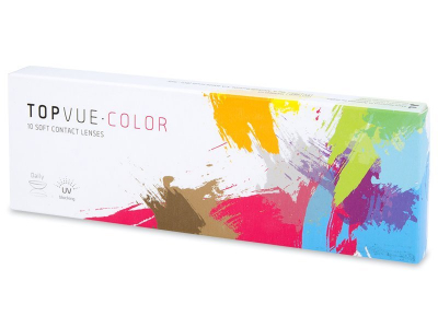 TopVue Color daily - Blue - dioptrijske (10 kom leća) - Kontaktne leće u boji