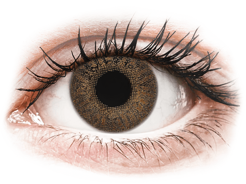 TopVue Color - Brown - dioptrijske (2 kom leća) - Kontaktne leće u boji