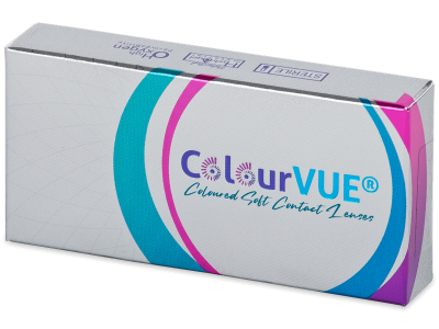 ColourVUE Glamour Aqua - bez dioptrije (2 kom leća) - Kontaktne leće u boji