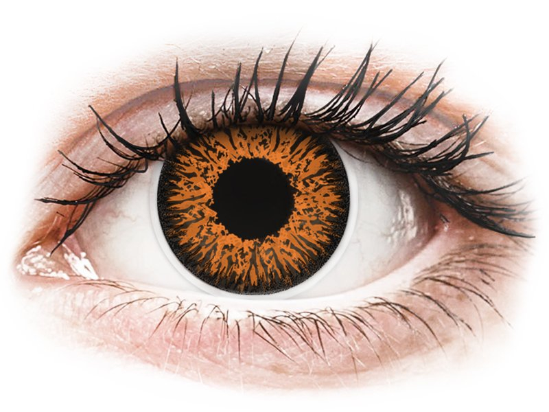 ColourVUE Glamour Honey - dioptrijske (2 kom leća) - Kontaktne leće u boji