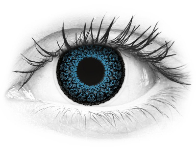 ColourVUE Eyelush Blue - dioptrijske (2 kom leća)