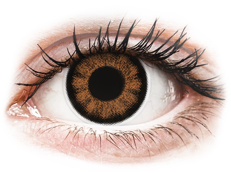 ColourVUE BigEyes Sexy Brown - dioptrijske (2 kom leća) - Kontaktne leće u boji