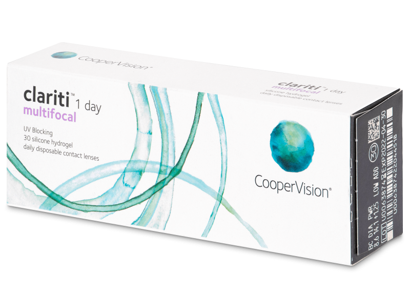 Clariti 1 day Multifocal (30 kom leća) - Multifocal contact lenses