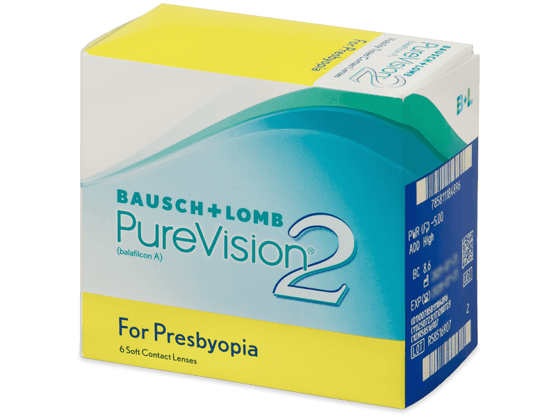 PureVision 2 for Presbyopia (6 kom leća) - Multifokalne kontaktne leće