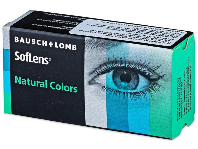 SofLens Natural Colors Aquamarine - nedioptrijske (2 kom leća)
