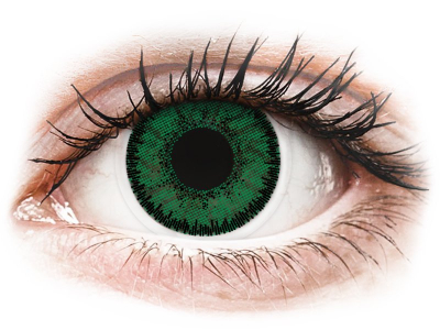 SofLens Natural Colors Emerald - dioptrijske (2 kom leća) - Kontaktne leće u boji