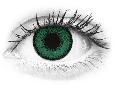 SofLens Natural Colors Emerald - nedioptrijske (2 kom leća)