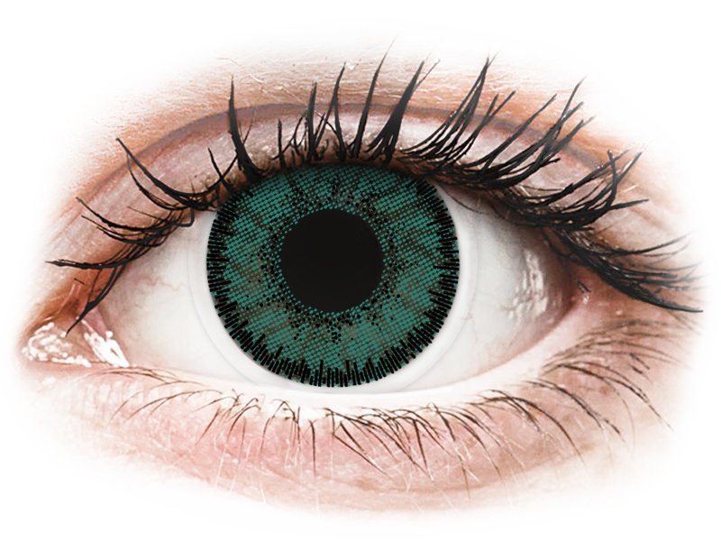 SofLens Natural Colors Jade - dioptrijske (2 kom leća) - Kontaktne leće u boji