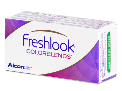FreshLook ColorBlends Gemstone Green - nedioptrijske (2 kom leća)