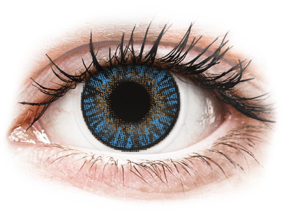 FreshLook ColorBlends True Sapphire - dioptrijske (2 kom leća) - Kontaktne leće u boji