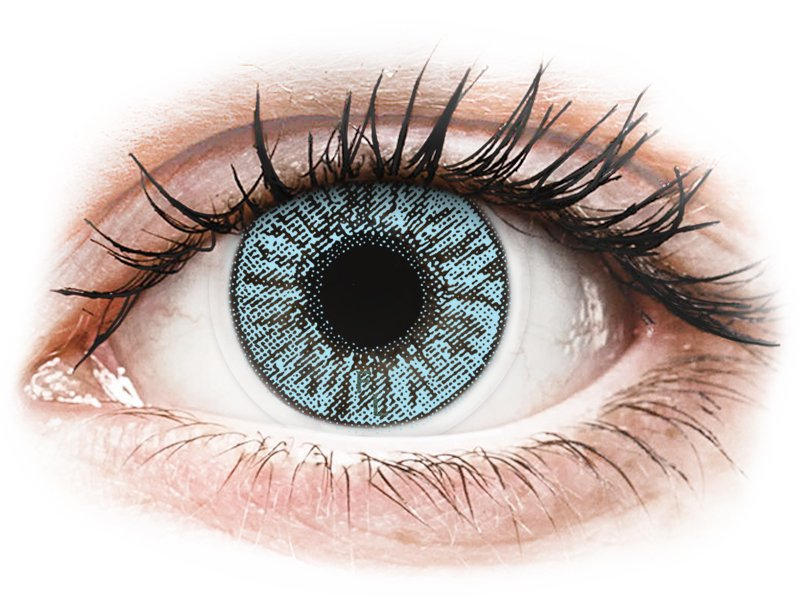 FreshLook Colors Blue - dioptrijske (2 kom leća) - Kontaktne leće u boji