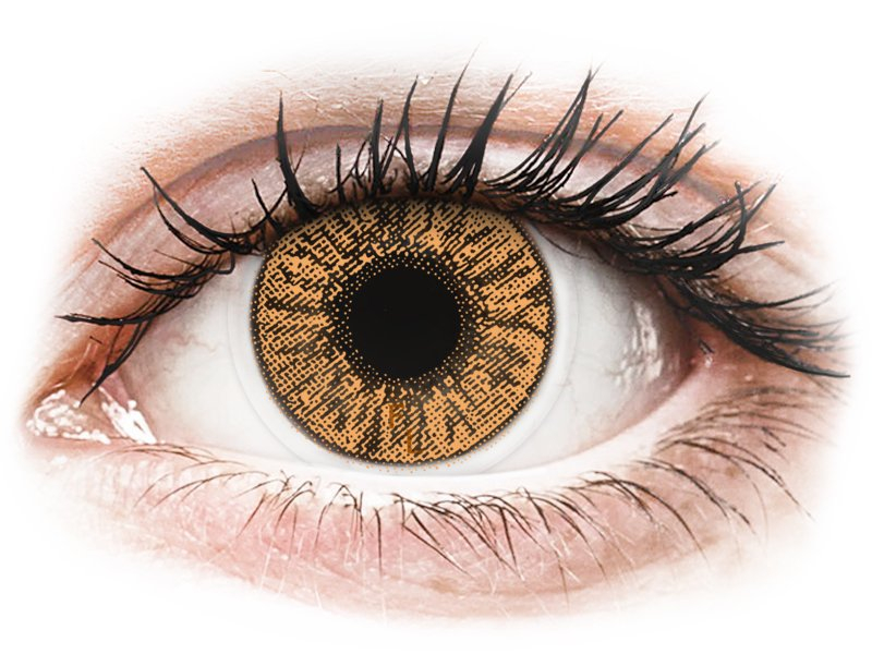 FreshLook Colors Hazel - dioptrijske (2 kom leća) - Kontaktne leće u boji
