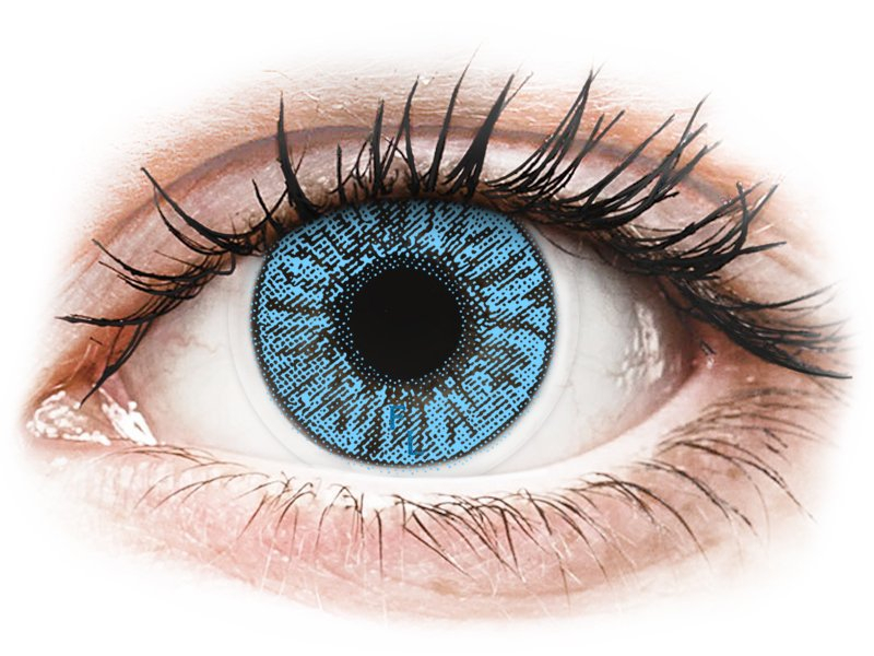 FreshLook Colors Sapphire Blue - dioptrijske (2 kom leća) - Kontaktne leće u boji