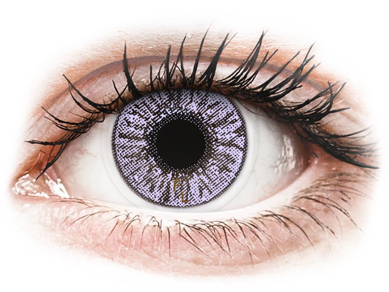 FreshLook Colors Violet - dioptrijske (2 kom leća) - Kontaktne leće u boji