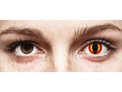 ColourVUE Crazy - Dragon Eyes - jednodnevne leće bez dioptrije (2 kom leća)