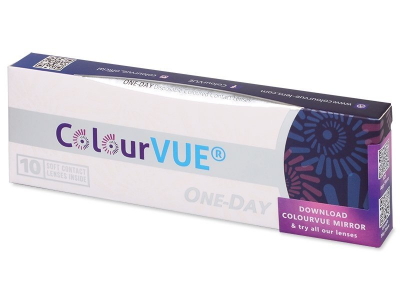 ColourVue One Day TruBlends Blue - dioptrijske (10 kom leća) - Ovaj proizvod je također dostupan u ovoj varijaciji pakiranja