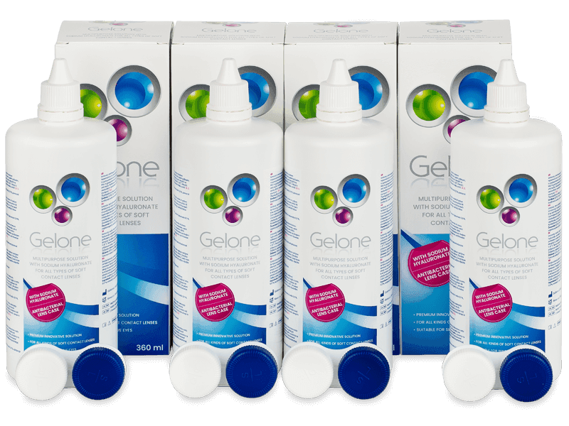 Otopina Gelone 4 x 360 ml - Economy 4-pack - solution