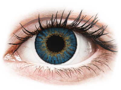 Air Optix Colors - True Sapphire - bez dioptrije (2 kom leća) - Kontaktne leće u boji