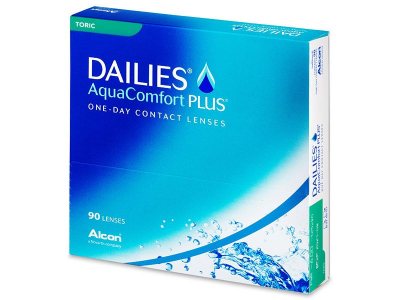 Dailies AquaComfort Plus Toric (90 kom leća) - Torične kontaktne leće