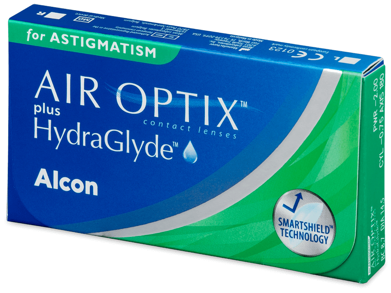 Air Optix plus HydraGlyde for Astigmatism (6 kom leća) - Mjesečne kontaktne leće