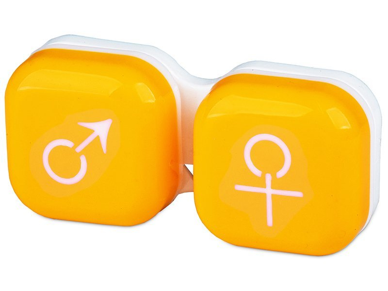 Kutija man&woman - yellow 