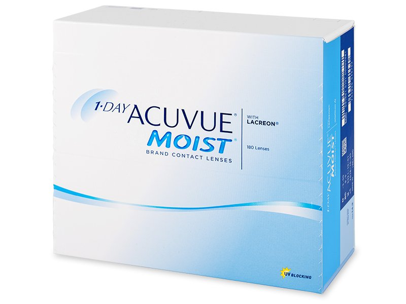 1 Day Acuvue Moist (180 leća) - Jednodnevne kontaktne leće