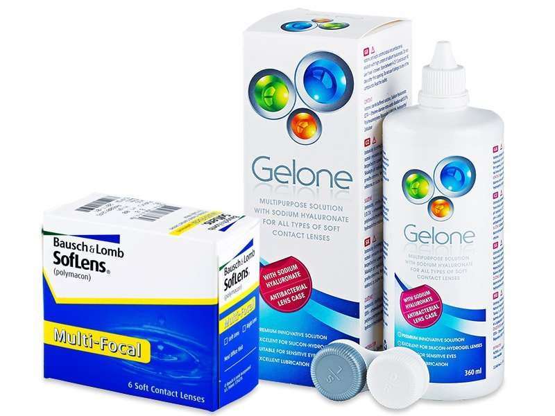 SofLens Multi-Focal (6 kom leća) + Gelone 360 ml - Ponuda paketa