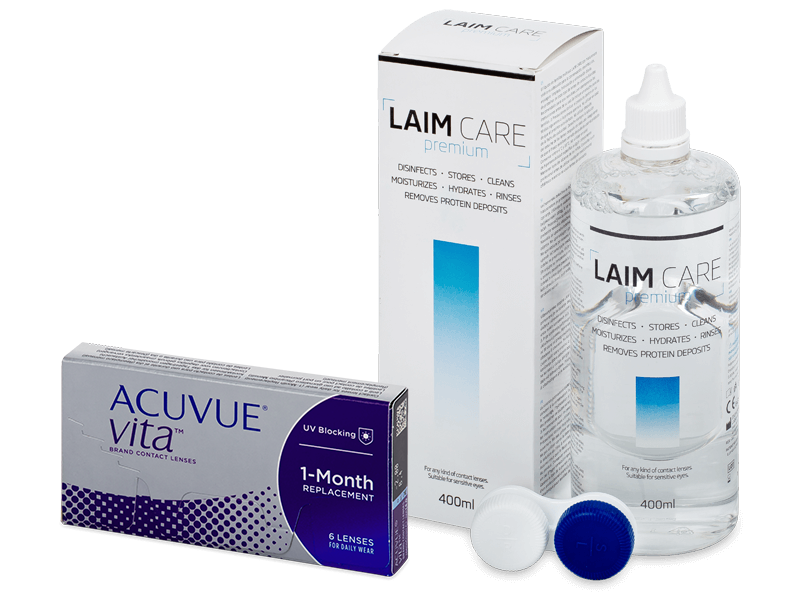 Acuvue Vita (6 kom leća) + Laim-Care 400 ml - Ponuda paketa